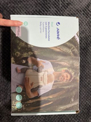 Mochila Portabebés Jané Dual +0m SIN USO