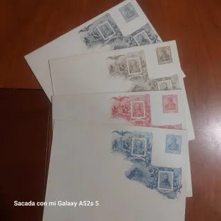 4 Enteros Postales Deutsches Reich