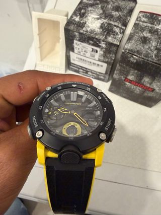 Reloj Casio G-Shock Amarillo Módulo 5590