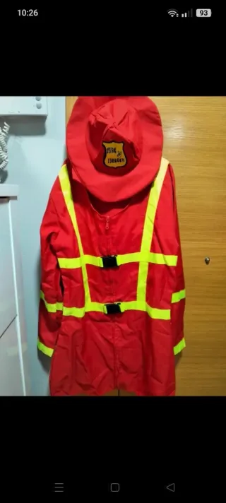 Disfraz Bombera Talla M