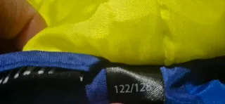 Chaqueta esquí niño 6-8 años azul/amarillo Crivit