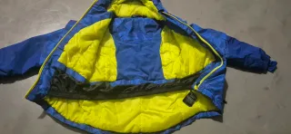 Chaqueta esquí niño 6-8 años azul/amarillo Crivit
