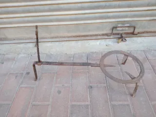 Sartén Antigua Grande + trébede