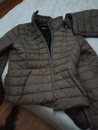 Plumífero Zara Marrón