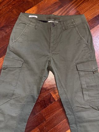 Jack & Jones Olive Cargo - Man