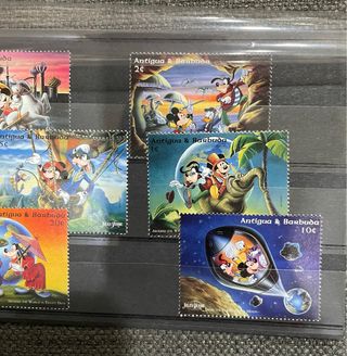 Sellos Disney Antigua y Barbuda