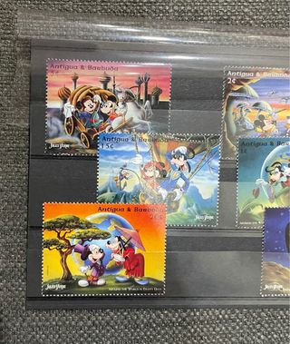 Sellos Disney Antigua y Barbuda