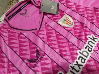 Camiseta Athletic Club (23/24) Talla XL Rosa Casto
