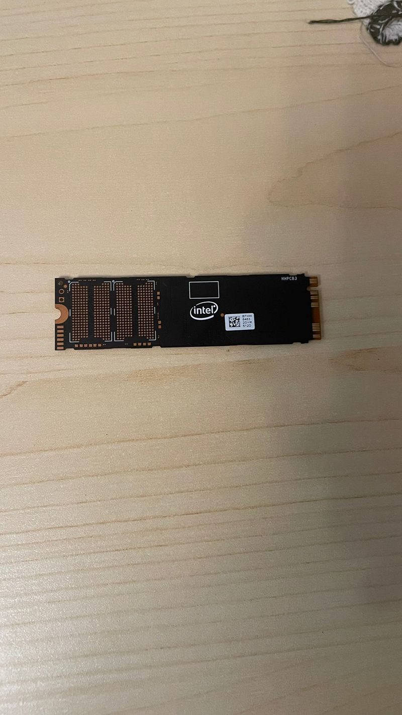 SSD M.2 NVMe Intel 512GB afbeelding 2