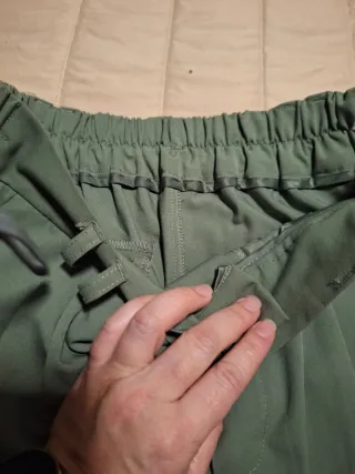 Pantalón jogger verde