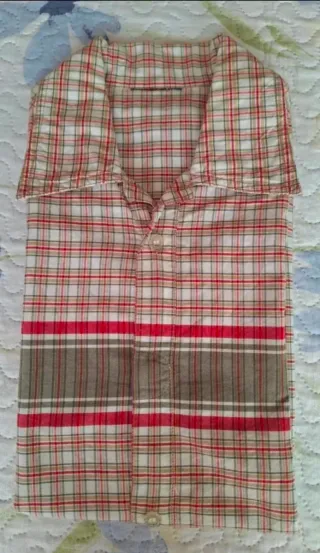 Camisa cuadros chico Talla L