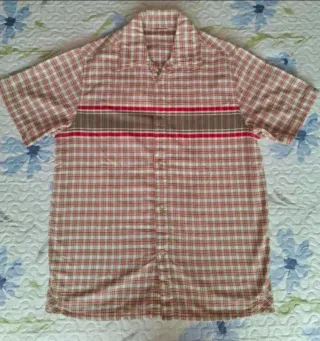 Camisa cuadros chico Talla L