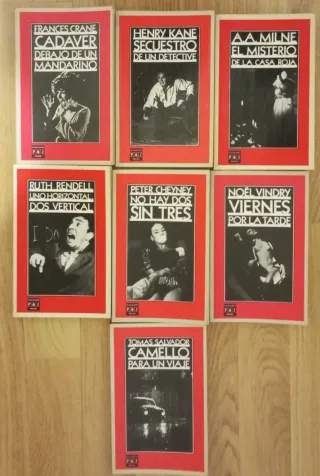 Lote de 7 novelas editorial Plaza & Janes