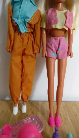 Conjunto Barbies Desportistas | com acessórios