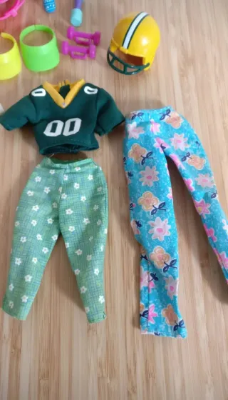 Conjunto Barbies Desportistas | com acessórios