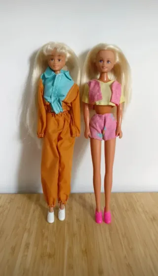 Conjunto Barbies Desportistas | com acessórios