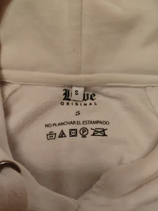 Sudadera Lowe Edición Limitada Blanca Talla S