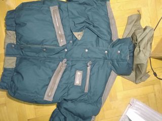 Abrigo Hombre Verde Talla S/M