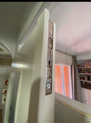 Puertas interiores blancas con cristal