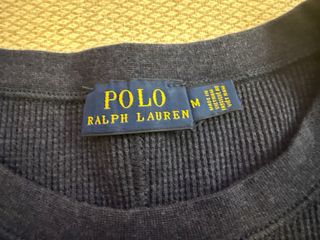 Vestido Polo Ralph Lauren Azul Punto Canalé