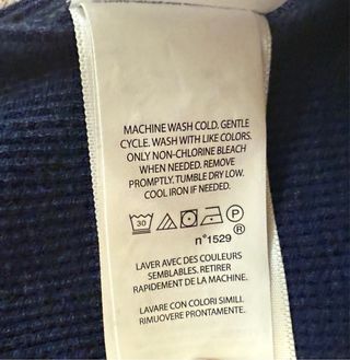 Vestido Polo Ralph Lauren Azul Punto Canalé