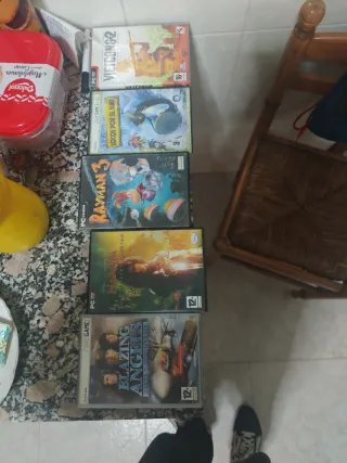 Lote 5 Juegos PC: Rayman 3, Nar..., Blazing...