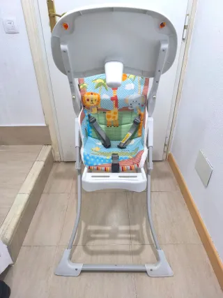 Trona infantil con estampado de animales