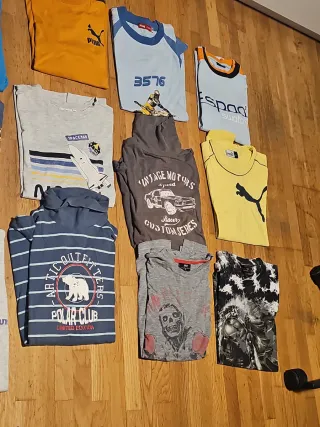 Lote Camisetas Niño Talla S (14-16)