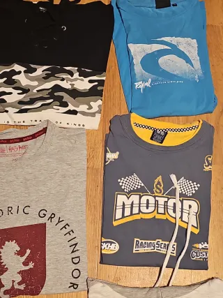 Lote Camisetas Niño Talla S (14-16)