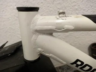 Cuadro MTB Rockrider 5.3 Blanco