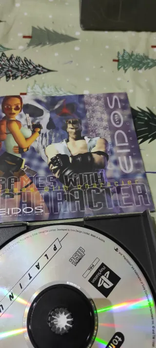 Tomb Raider + opuscolo eidos PlayStation