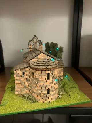 Maqueta Esglèsia Sta. Maria Cardet