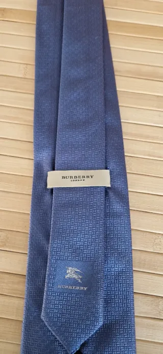 Corbata Burberry Azul