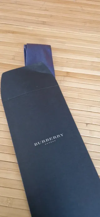 Corbata Burberry Azul