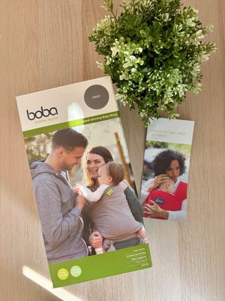 Fular de porteo Boba gris