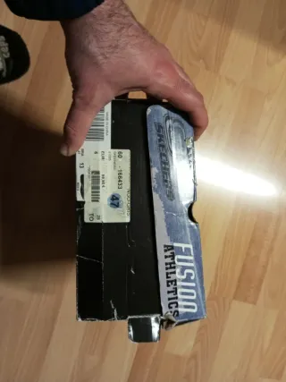 Zapatillas Skechers Talla 47 (13 USA) Negro/Gris