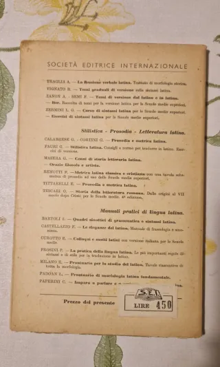 Eneide, Libro XII, Virgilio, raro 1957