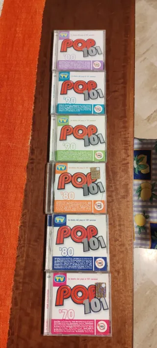 Pop 101 CD Compilation Anni 70-80-90-00