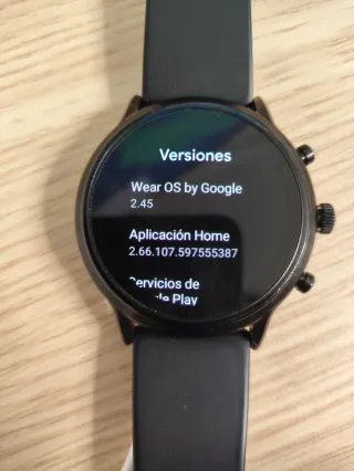 Reloj Fossil Wear OS Negro