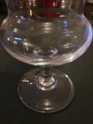 Portaconfetti in vetro con coperchio