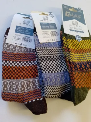 Lote 3 pares calcetines lana Tulaya T/ 40-46