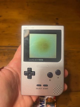 Nintendo Game Boy Pocket Argento