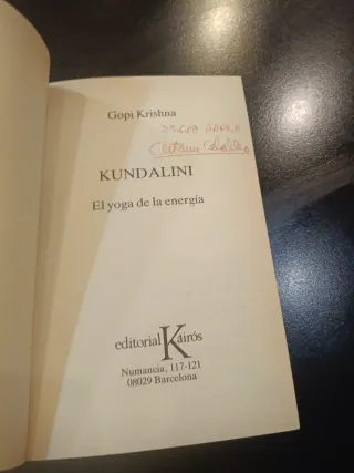 Kundalini  El yoga de la energia