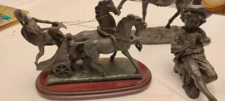 Figuras decorativas de bronce