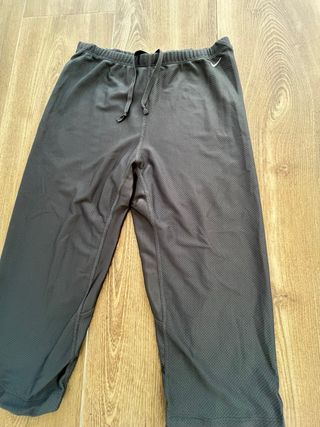 Mallas Nike grises deportivas 3/4