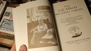 Juan Gil - Albert. Obra poética completa