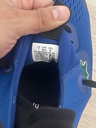 Zapatillas Lacoste Sport Talla 40.5