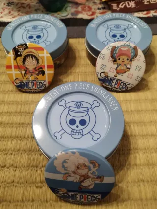 Latas y Imanes One Piece, JR x One Piece Japón
