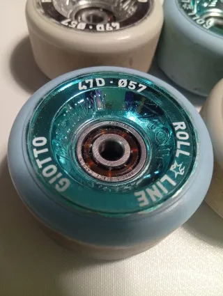 Pattini artistici Risport Venus+ set di ruote extra