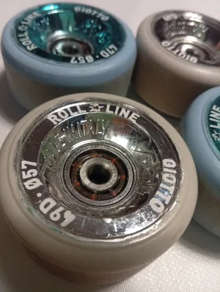 Pattini artistici Risport Venus+ set di ruote extra